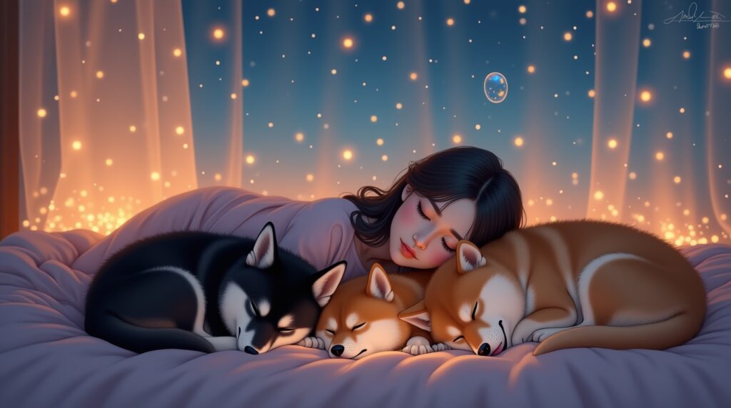 "Whispers in a Summer Dream" is a 20-track lullaby piano album about dreams, comfort & a pet's first summer. Gentle instrumental music for sleep & rest.Dreams that quietly remain long after we awaken.