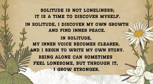 The Remedy That Solitude Whispered - Essay 5