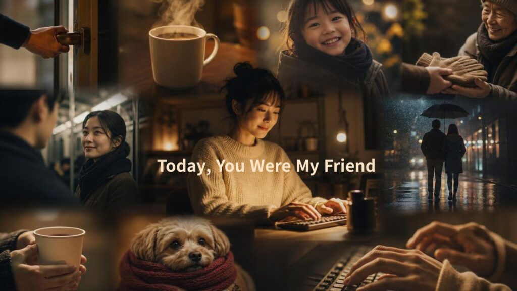 Lyrics — Today, You Were My Friend