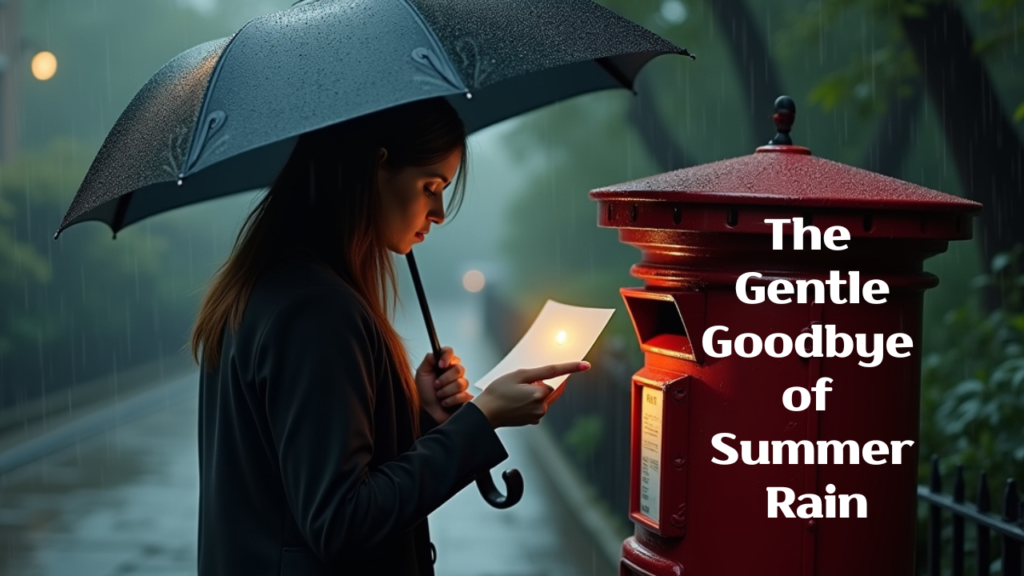 The Gentle Goodbye of Summer Rain