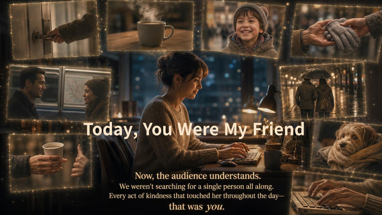 Today, You Were My Friend ㅣ The Quiet Presence We Sometimes Forget to See